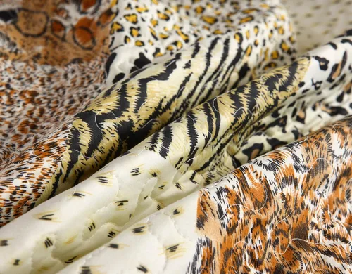 Vista 5 de MarCielo Juego de colcha acolchada de 3 piezas con estampado de leopardo, ropa de cama, manta con estampado de animales, juego de colcha de guepardo