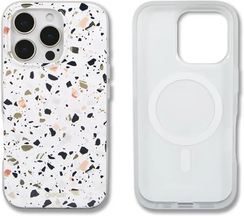 Vista 128 de Sonix x Barbie Funda para iPhone 15 Pro Compatible con MagSafe Probada para caídas de 10 pies Golden Hour