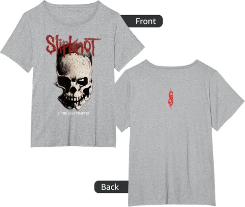 Vista 56 de Slipknot Tribal Calavera playera, niños 12, Rojo