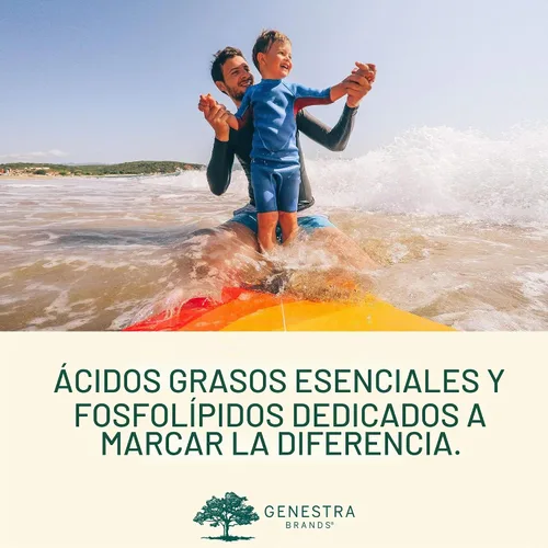 Vista 7 de Genestra Brands GLA 130 Aceite de onagra, 90 cápsulas