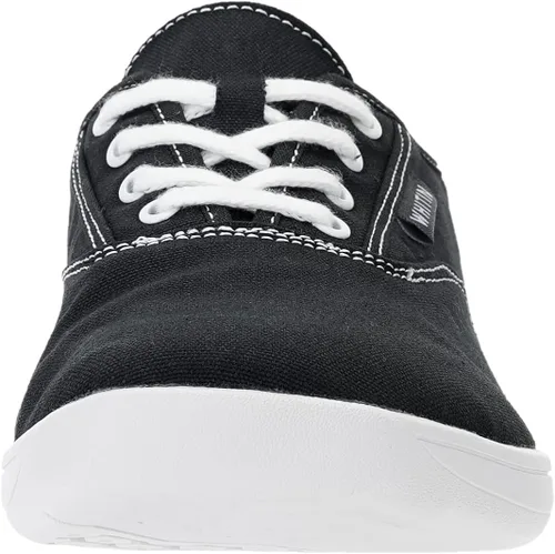 Vista 2 de WHITIN Zapatos Minimalistas de Lona Ancha para Mujeres Descalzas Suela de Caída Cero Zapatilla Casual