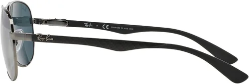 Vista 5 de Ray Ban RB8313 004K6 2.283 in Gafas de sol - Tamaño: 61- 13- 140 - Color: Gris, plateado