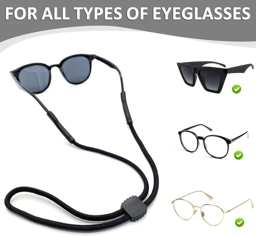 Vista 4 de Correa de gafas para gafas alrededor del cuello, correas para gafas para niños y hombres