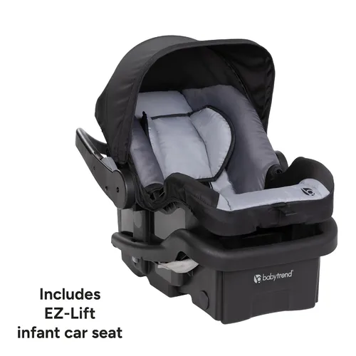 Vista 9 de Baby Trend Venture - Sistema de viaje para cochecito de 3 ruedas, color negro
