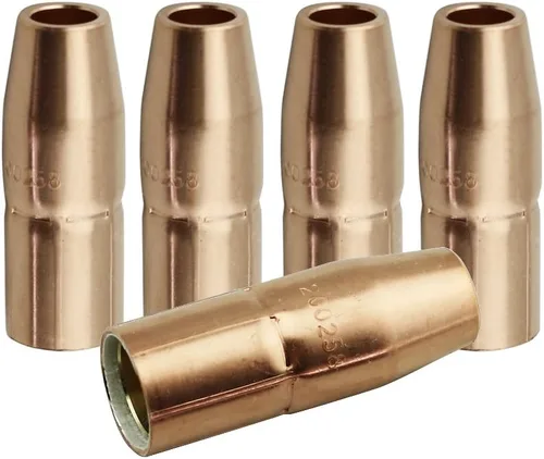 Vista 7 de WeldingCity Boquilla de gas 169-715 169715 1/2" para pistolas de soldadura Miller Millermatic M-100 (M-10) M-150 (M-150) y Hobart H-9/H-10 MIG