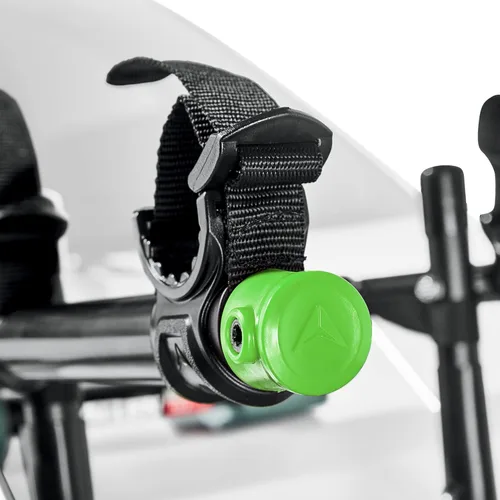 Vista 5 de Allen Sports Deluxe - Soporte para maletero de 2 bicicletas, modelo ZN102, negro