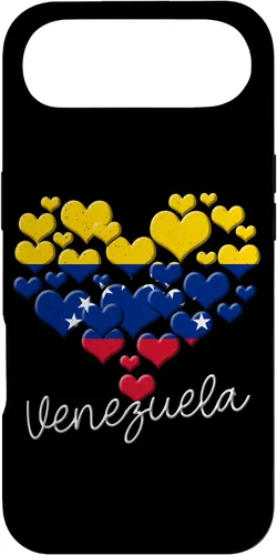 Vista 27 de Funda para iPhone 17 con diseño de corazón hispano con bandera venezolana con orgullo de Venezuela