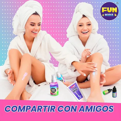 Vista 8 de Kit de fabricación de loción corporal para niños, kit de maquillaje FunKidz STEM para niñas, kits de ciencia