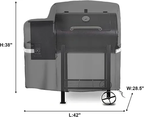 Vista 2 de Cubierta de parrilla 73700 para Pit Boss 700FB, Classic 700, Lexington 540, Lexington 500 Series de parrillas de pellets de madera, cubierta BBQ