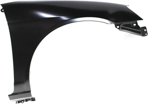 Vista 4 de Evan Fischer Kit de cubierta de parachoques compatible con Honda Civic 2001-2003 imprimado con soportes de parachoques, forros de guardabarros
