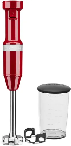 Vista 2 de KitchenAid Batidora de mano con cable de velocidad variable KHBV53, rojo imperio (paquete de 2)