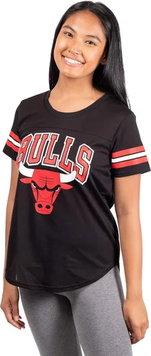 Vista 19 de Ultra Game - Camiseta de malla súper suave oficial de la NBA para mujer