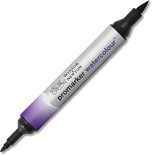 Vista 12 de Winsor & Newton ProMarker - Marcador de acuarela, tono carmesí Alizarin