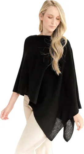 Vista 2 de CLAUDIA NICHOLE by Alashan Poncho estilo vestido, 100% cachemira