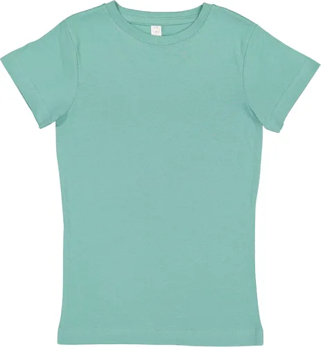 Vista 34 de LAT Niñas Activewear Sportswear Camiseta de longitud más larga (2616)