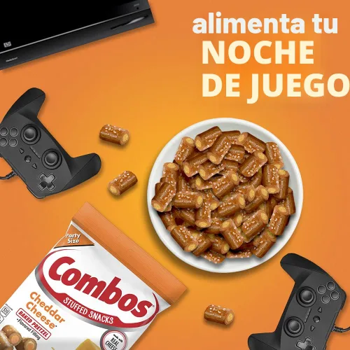 Vista 6 de Combos Bocadillos de pretzel horneados con queso cheddar, 13.5 onzas, bolsa, 13.5 onzas
