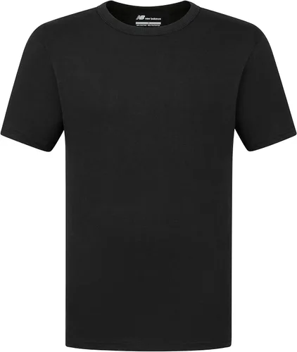 Vista 2 de New Balance Camiseta de algodón con cuello redondo para hombre