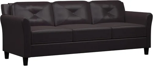 Vista 18 de Lifestyle Solutions sofá Harrington de brazos curvos, color beige