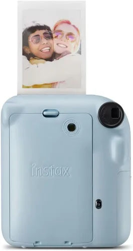 Vista 4 de Fujifilm instax Mini 12 - Cámara instantánea con paquete de 40 películas de disparo, color azul pastel