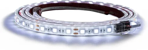 Vista 8 de Buyers Products 5621928 Tira de luz LED de 18 pulgadas con reverso adhesivo de 3M, color claro y fresco, cortada a medida, iluminación de tira