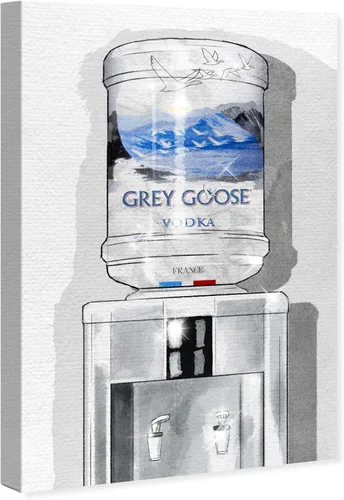Vista 2 de The Oliver Gal Artist Co. Drinks and Spirits - Lienzo decorativo para pared, diseño de vodka francés durante días, licor para decoración del hogar