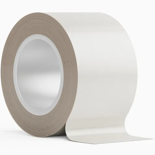 Vista 19 de Cinta de teflón, cinta de 1/2 pulgada x 10 metros x 0.18mm de baja fricción, cinta adhesiva resistente a altas temperaturas, resistente a la Marrón