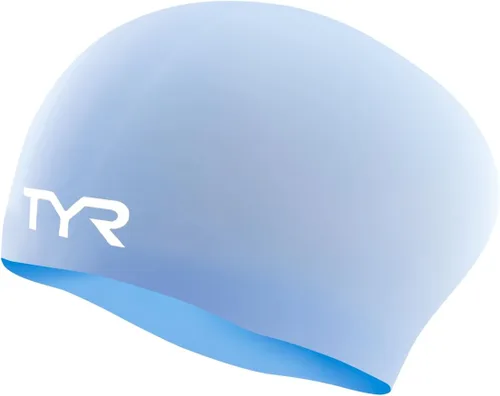 Vista 17 de Gorro de natación TYR, de silicona, ideal para pelo largo, no se arruga