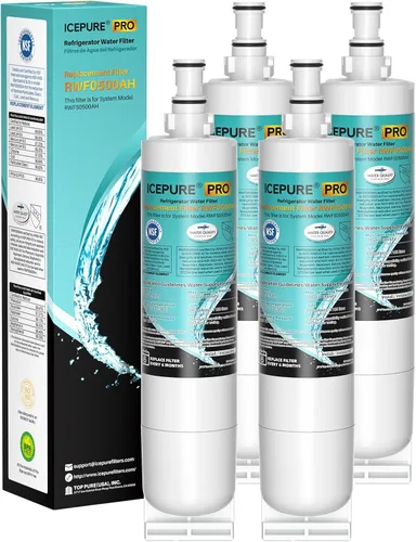 Vista 12 de ICEPURE Alkaline 4396508 Filtro de agua para refrigerador de reemplazo para EDR5RXD1, EveryDrop Filtro 5, Whirlpool 4396510, 4392857, 4396547, 9085