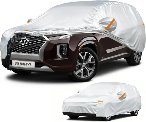 Vista 50 de GUNHYI Funda para coche SUV de ajuste personalizado para BMW X5/X6 de 2007 a 2022, 6 capas de alta resistencia, cubierta exterior completa