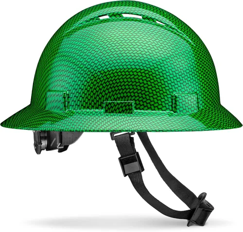 Vista 16 de Casco de ala completa actualizado, ventilado, acolchado, aprobado por la OSHA Tipo 1 Clase C para trabajos de construcción, cascos de construcción