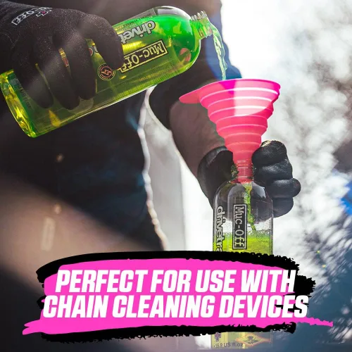Vista 3 de Muc-Off Drivetrain Cleaner 25.4oz y X-3 máquina limpiadora de cadena con 2.5 fl oz Bio Drivetrain Cleaner