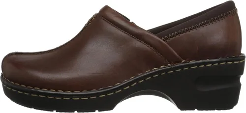 Vista 8 de Eastland Kelsey para mujer, Cuero negro, 6 ancho