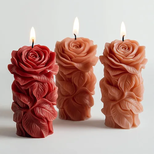 Vista 15 de Molde de silicona de vela de muñeca animal para fundición de resina y fabricación de velas
