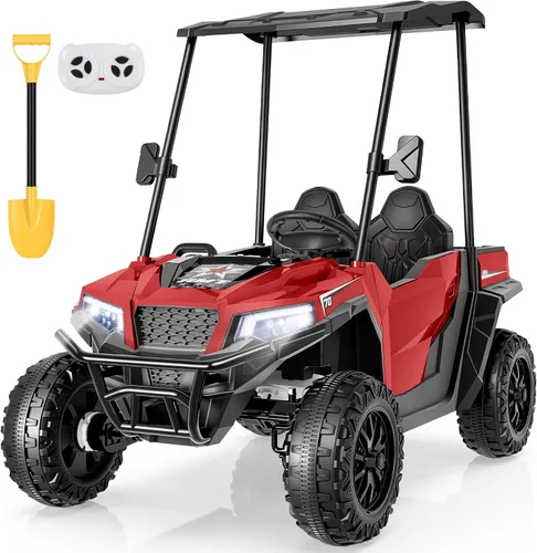 Vista 10 de Carrito de golf para niños de 24 V, carrito de golf para niños de 800 W con Negro