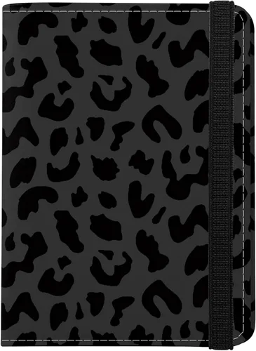 Vista 28 de Linda Funda para Pasaporte y Soporte Combo, Cubierta para Pasaporte con Bloqueo RFID, Compatible con Billetera para Hombres y Mujeres, Protector