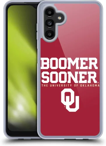 Vista 12 de Head Case Designs Officially Licensed University of Oklahoma OU Banner Soft Gel Case Compatible with Samsung Galaxy A13 5G (2021)