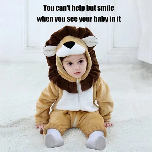 Vista 2 de Disfraces de animales para bebé unisex mameluco para Halloween