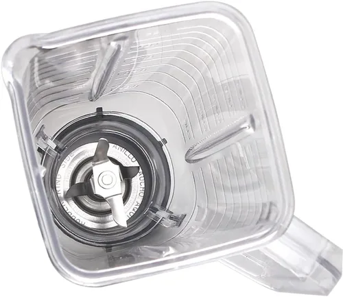 Vista 5 de Piezas de repuesto Tarro de plástico cuadrado de 5 tazas con tapa, compatible con licuadoras Oster
