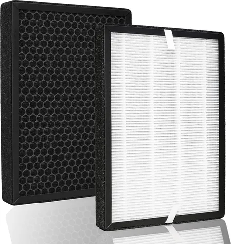 Vista 7 de Paquete de 2 filtros de repuesto GL-FS32, filtración 3 en 1 H13 True HEPA compatible con MOOKA®/KOIOS® GL-FS32 y purificador de aire Azeus® GL-FS32
