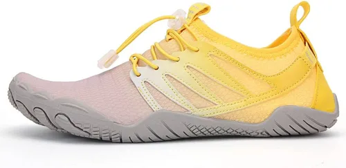 Vista 2 de YING LAN Zapatos de agua para hombres y mujeres, de secado rápido, antideslizantes, para la playa, natación, deportes acuáticos, buceo, vela, kayak