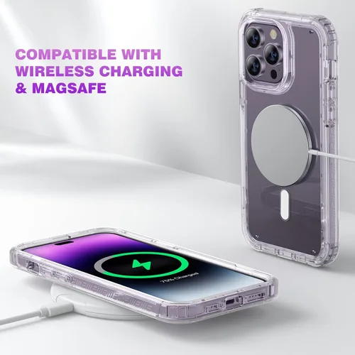 Vista 562 de DIACLARA - Funda transparente compatible con iPhone XR 6.1 pulgadas 2018