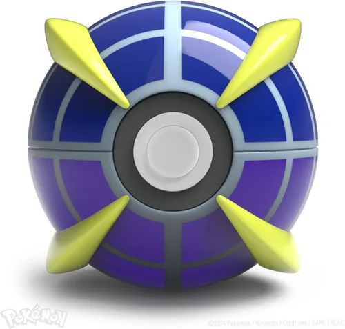 Vista 6 de The Wand Company Original Poké Ball - Réplica auténtica de la Pokébola, realista, electrónica, fundida a presión, con estuche para exhibición, luz