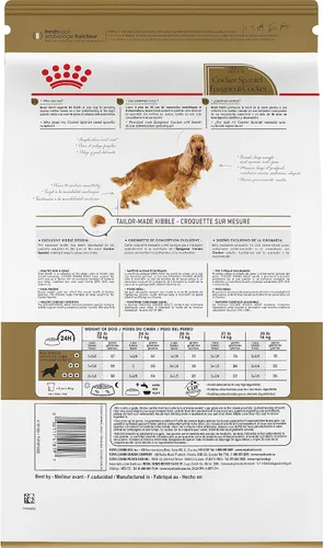 Vista 2 de ROYAL CANIN Cocker Spaniel Alimento seco para perros adultos, bolsa de 6