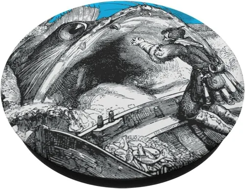 Vista 2 de Baleine One Boat One Beast PopSockets Adhesive PopGrip