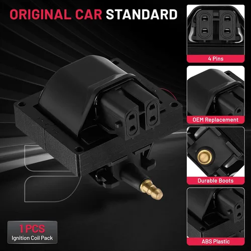 Vista 5 de Paquetes de bobinas de encendido BDFHYK D503A para Buick Century Roadmaster Skyhawk Para Cadillac Brougham Cimarron para GMC C1500 C1500 Suburban