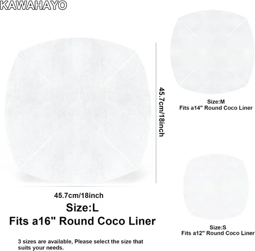 Vista 4 de Revestimiento de cesta colgante de autorriego para almacenamiento de agua para revestimiento de coco absorbe la alfombrilla de agua, dispositivo