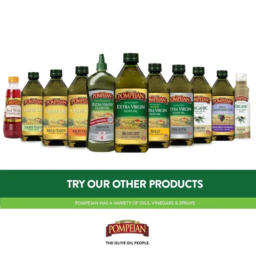 Vista 9 de Vinagre balsámico gourmet de Pompeian, naturalmente sin gluten, 16 onzas líquidas (473 ml) Vinagre para cocinar: sabor dulce y picante