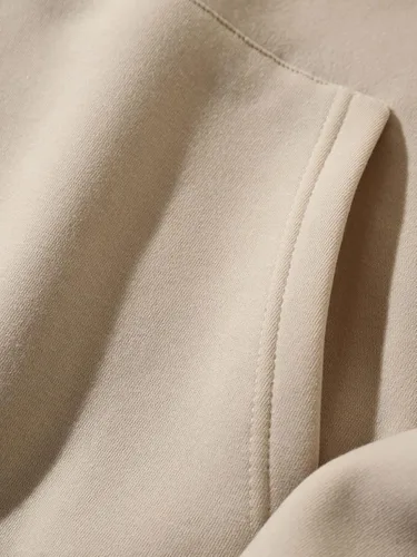 Vista 5 de Floerns Sudadera con capucha para hombre, ligera, con cordón, estampado de letras, con bolsillos