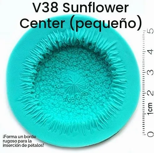 Vista 2 de Molde de silicona para fabricante de centro pequeño