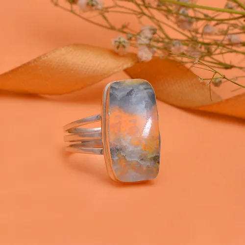 Vista 3 de Veracity Jewelry Sterling Silver Rings For Women Girls Jewelry For Women's Birthday Anniversary Wife Mom Girlfriend Sister Bohemian Style Handmade